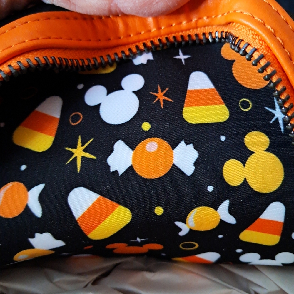 Minnie Candy Corn Loungefly Mini Backpack - Picture 4 of 4